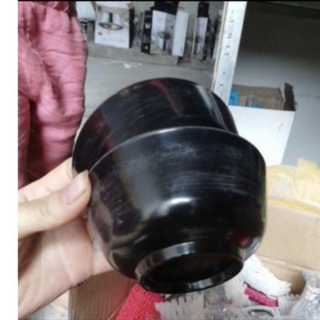Chén 11.2 x 5.4 cm nhựa ăn cơm nâu CAO CẤP sang trọng / bát cơm - plastic small bowl F-CO02