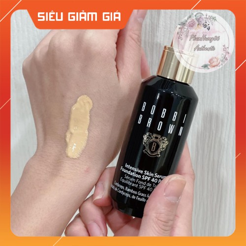 [Chính Hãng] Kem Nền Serum Bobbi Brown SPF40 PA+++ Warm Ivory 30ml Intensive Skin Serum Foundation | BigBuy360 - bigbuy360.vn