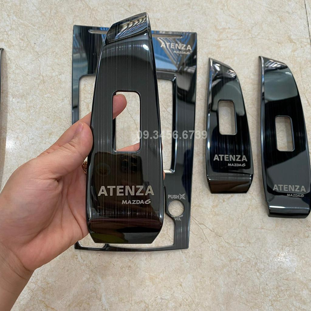 Ốp nội thất xe Mazda 6 2020 2021 2022 2023 - 5 chi tiết Mẫu Titan