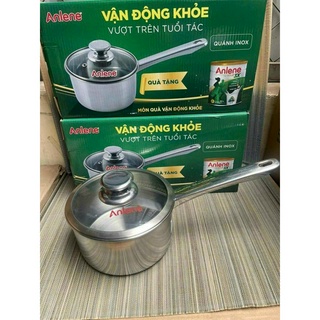 Quánh inox đáy từ 16cm quà từ Anlene