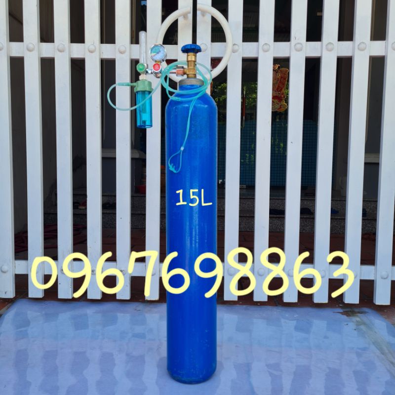 Trọn Bộ Bình Oxy Y Tế 15Lít Sử Dụng Ngay