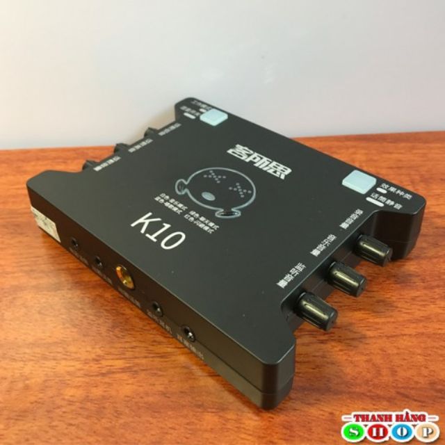 Sound card XOX K10 thu âm livestream