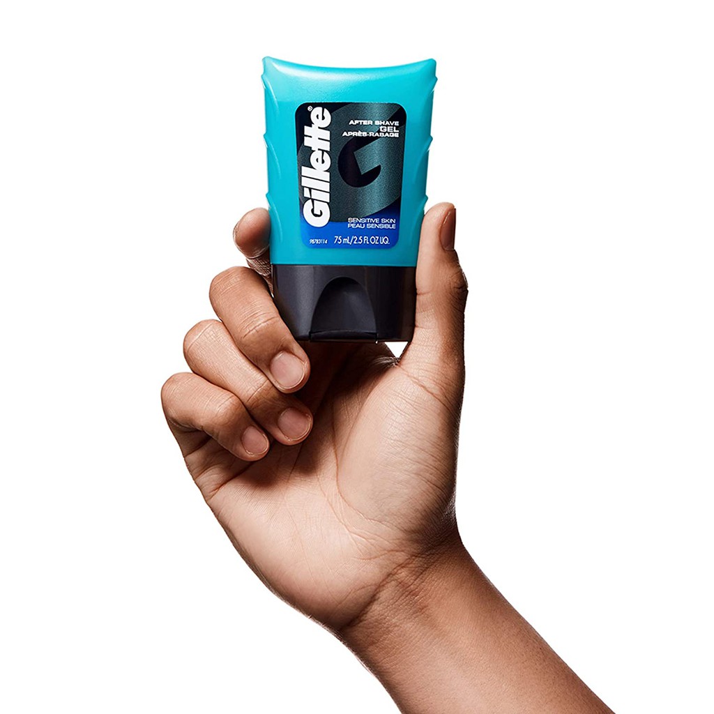 Gel dùng sau cạo râu cho nam Gillette Series Sensitive Skin After Shave Gel 75ml