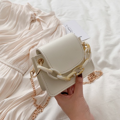 Túi xách nữ-- Túi MINI có xích vân kèm dây đeo chéo siêu xinh