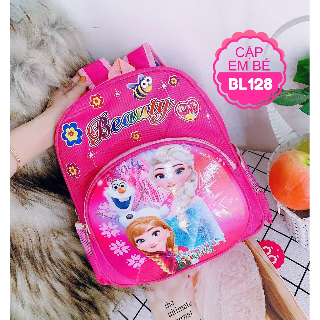 CẶP ĐI HỌC MẪU GIÁO CHO BÉ GÁI BL128 ⚡FREESHIP⚡100% ẢNH THẬT⚡ NN CHUYÊN SỈ - NN STORE