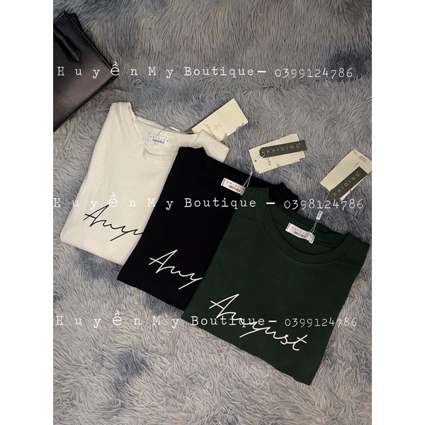 Áo phông thun 3158 Unisex Nam Nữ Oversize tay lỡ form rộng Basic chất Cotton khô loại 1 in Chữ