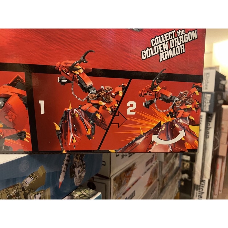 Lắp ráp rồng ninjago nonlego 70653 - Sy 44003