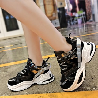 [SALE - SẴN ĐEN 37, 38] Giày ulzzang phối màu siêu cá tính (ảnh thật ở cuối)