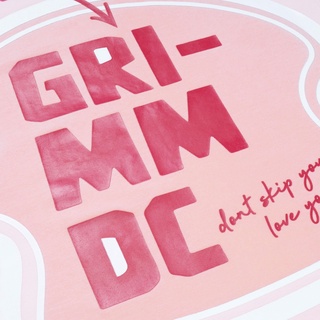 Grimm DC Áo Hungry love | Breakfast // Pink