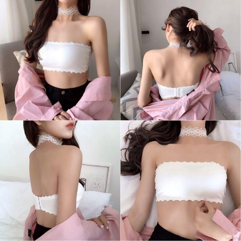 Áo ống không gọng và có mút đệm kiểu dáng quyến rũ trẻ trung dành cho nữ