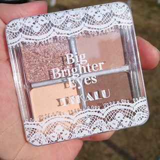 Phấn mắt Dikalu 4 ô Big Brighter Eyes
