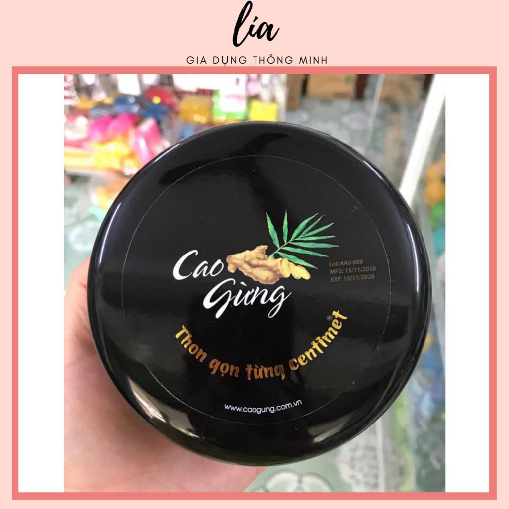 Cao gừng giảm cân - Tan mỡ bụng sau sinh- Đánh bay mỡ thừa từ thiên nhiên việt 200G