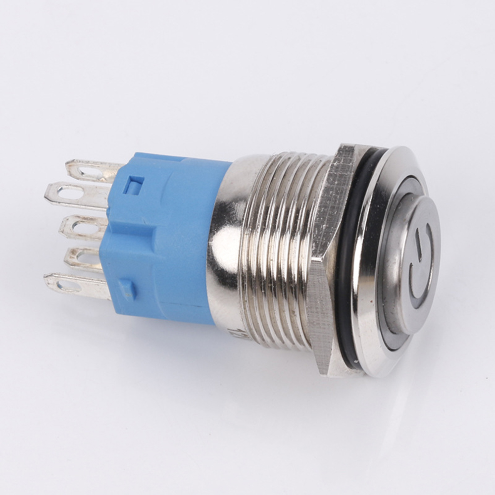 Công Tắc Nhấn Nút Bấm Đèn Led 19mm 250v | BigBuy360 - bigbuy360.vn