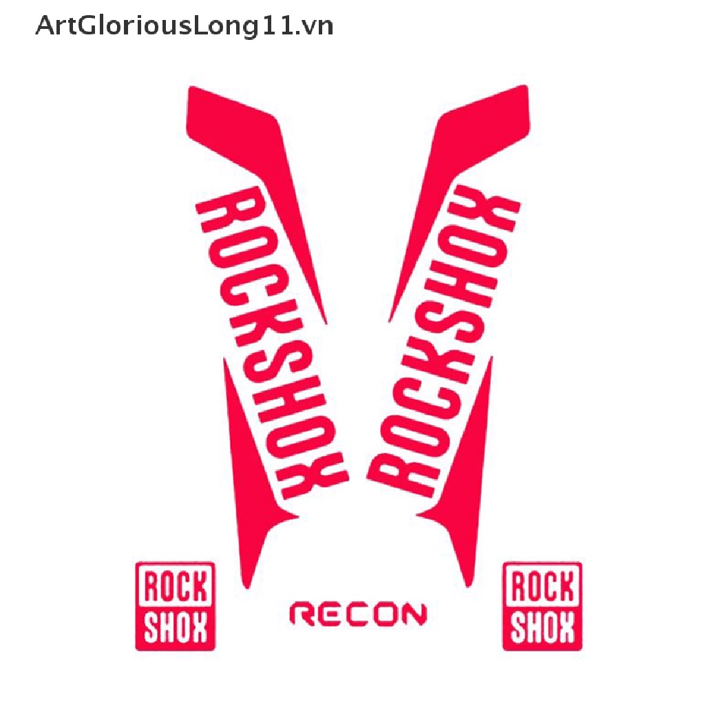 Miếng Dán Trang Trí Phuộc Trước Xe Đạp Leo Núi