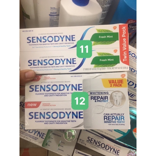 Kem đánh răng Sensodyne 96,4g , 113g