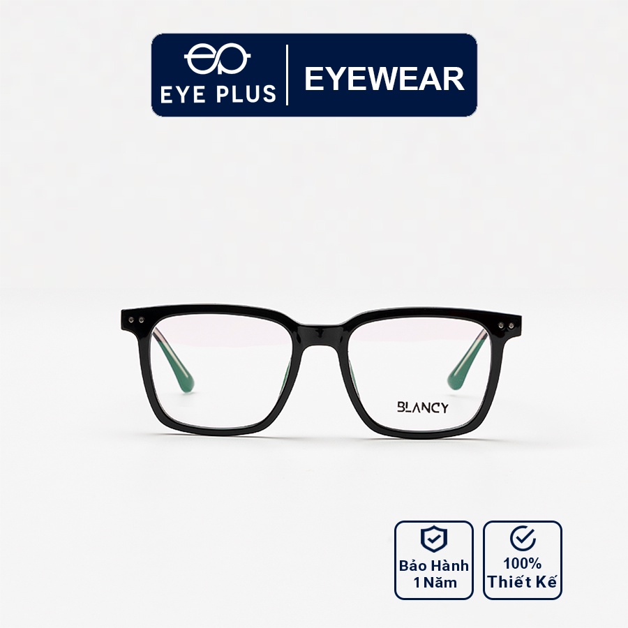 Gọng kính cận nam nữ EYE PLUS dáng vuông hot CC1 Blancy-6817