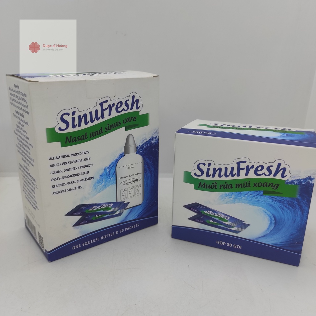 Nước rửa mũi xoang Cát Linh Sinufresh