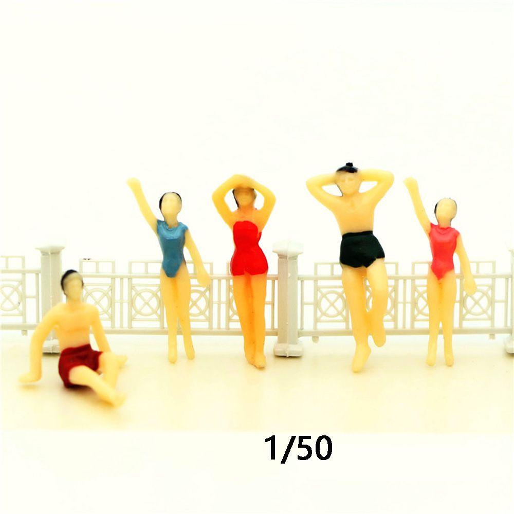 Bộ 100 Mô Hình Người Nhiều Màu Sắc Tỉ Lệ 1: 50 / 1: 75 / 1: 100 / 1: 150