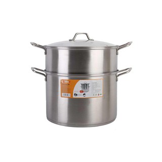 Bộ nồi inox 403 xửng hấp Goldsun GPS1510-S - Hàng chính hãng