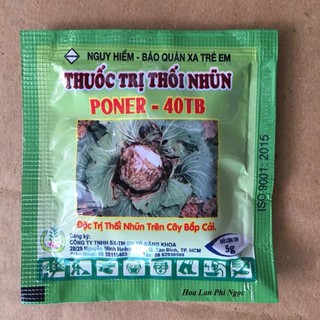 Thuốc trị thối nhũn viên sủi bọt Poner 40TB