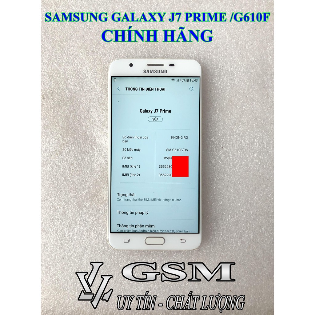 ĐIỆN THOẠI SAMSUNG GALAXY J7 PRIME CHÍNH HÃNG