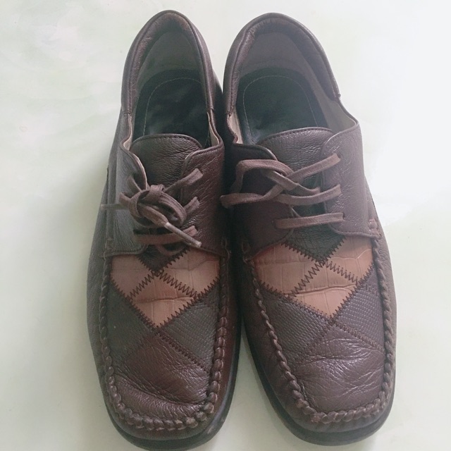giày si nhật da thật size 38