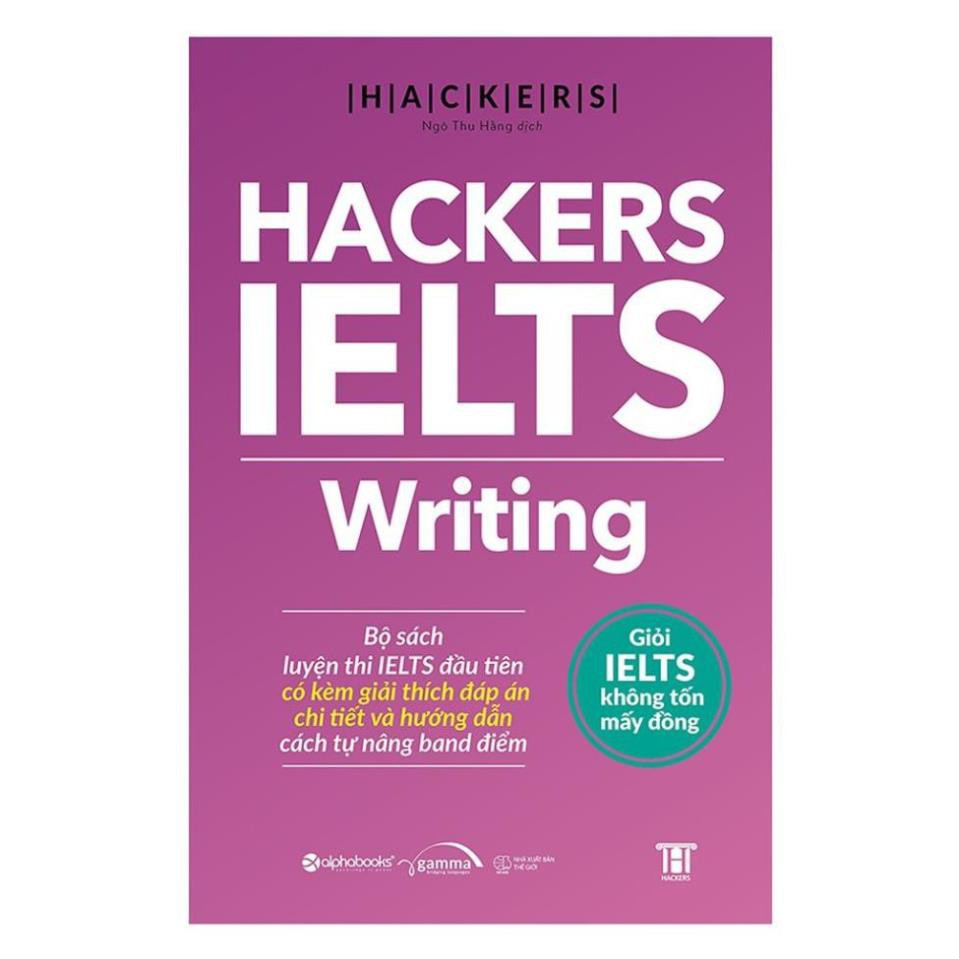 Sách AlphaBooks - Hackers Ielts-Writing