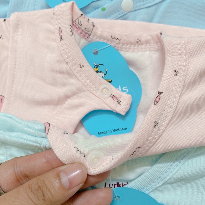 Áo gile 2 lớp cotton Lurkids cho bé trai/ gái