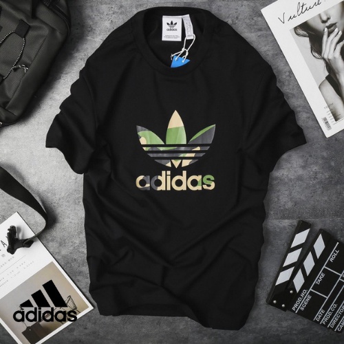 Áo Cộc tay nam nữ das ADIDAS chất thun cotton hàng cao cấp loại 1 chống nhăn , mềm mịn - Bom store