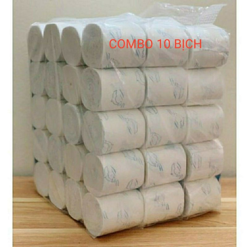 COMBO 5 BỊCH GIẤY ĐA NĂNG 20 CUỘN KHÔNG LÕI