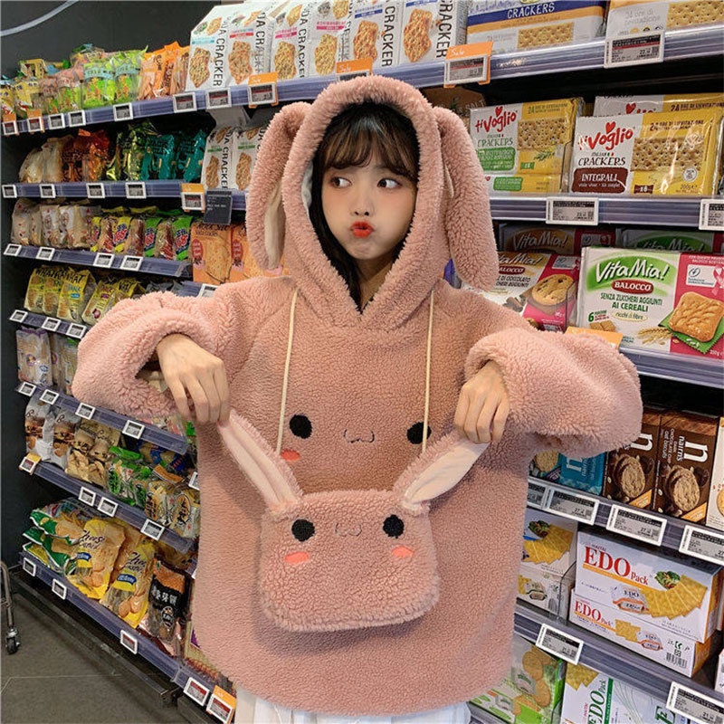 Áo Hoodie Dài Tay Phong Cách Hàn Quốc Trẻ Trung Dành Cho Nữ