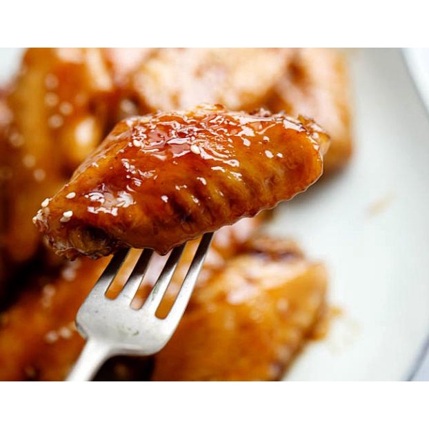 Cánh gà khúc giữa khay 500gr không mạ băng  3M FOOD GC