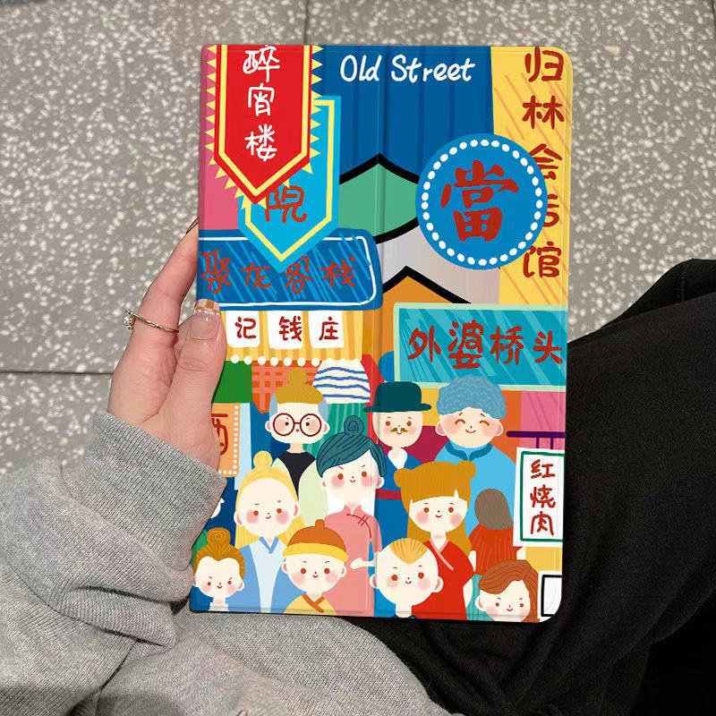 Bao Da Phong Cách Nhật Bản Cho ipad air 9.7inch 123456 Bao Da Máy Tính Bảng 7.9inch 8.3inch 11inch 10.2inch Dành Cho ipad Ốp