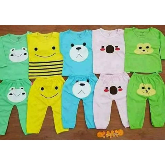 ,sét 5 bộ cotton bé