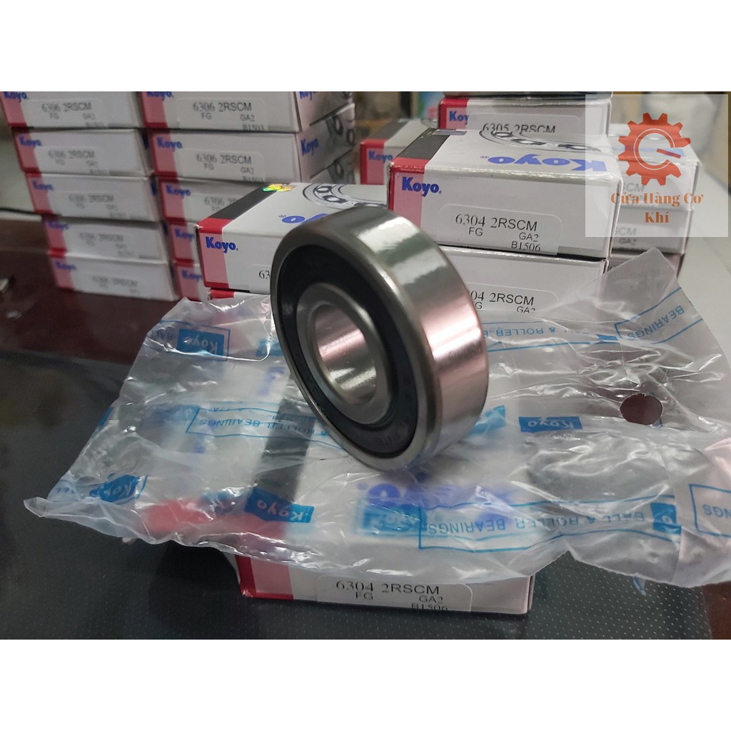 Bạc đạn vòng bi KOYO 6304 2RS