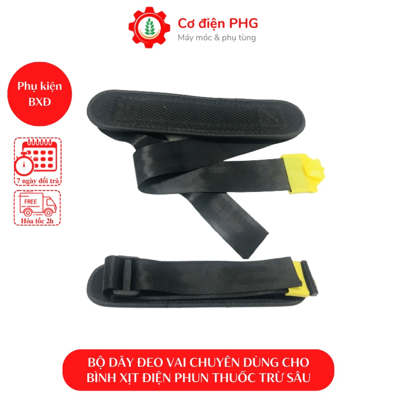 Bộ dây đeo vai loại tốt chuyên dùng cho Bình phun thuốc trừ sâu bằng điện kỹ thuật đan dày, êm ái và thoáng khí