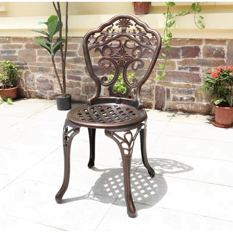 Bộ bàn ghế sân vườn nhôm đúc