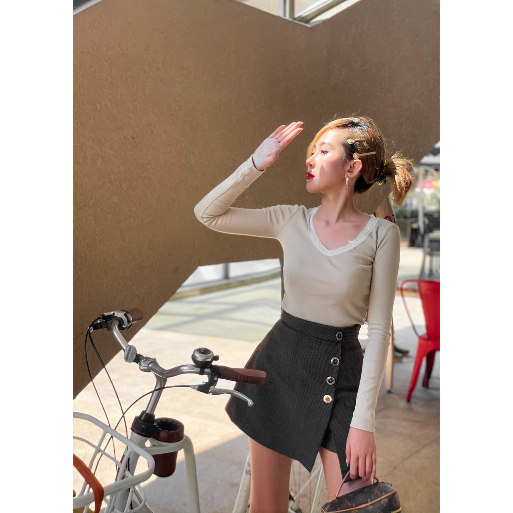 Chân Váy CHECKED SKIRT - Hàng thiết kế - NIESCLOSET20 | BigBuy360 - bigbuy360.vn