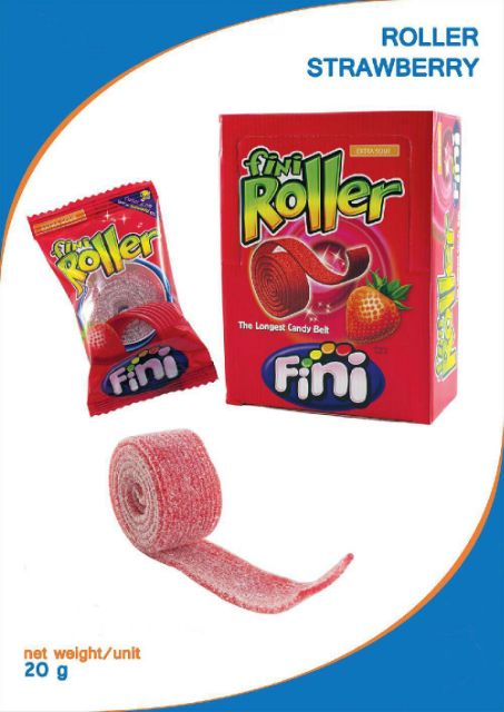 (4 vị) Kẹo cuộn Fini Roller Fizz gói 20gr