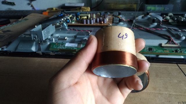 Col loa bass 49mm 50.5mm 4ohm 8ohm 4 lớp phíp nhôm