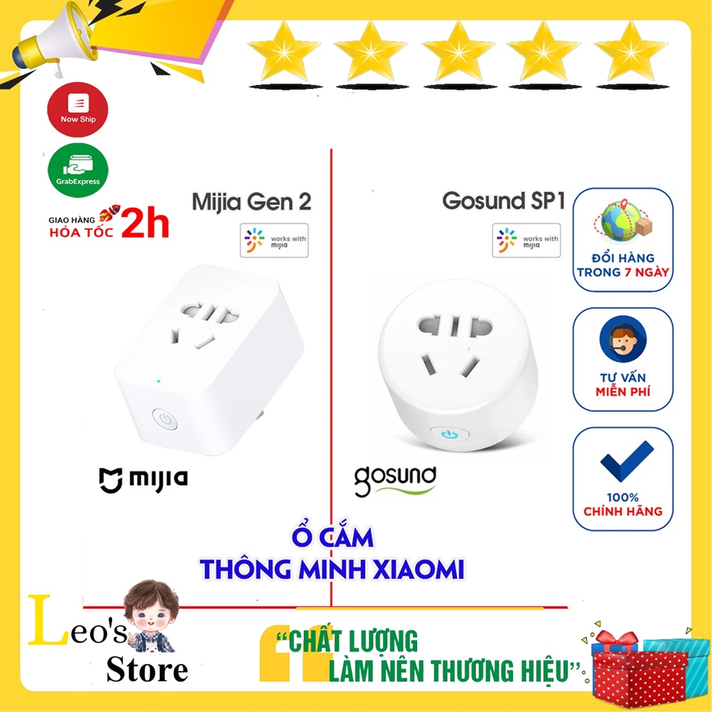 Ổ Cắm Thông Minh Wifi Gosund CP1 / Xiaomi Mijia Gen 2 - "Leo's Store"