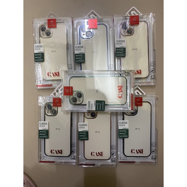 Ốp lưng KST trong viền vuông màu 13 mini / 13 / 13 promax