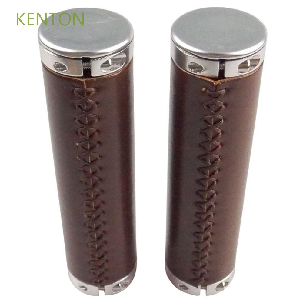 Vỏ bọc tay cầm xe đạp bằng da nhân tạo thoải mái chống trượt phong cách cổ điển
