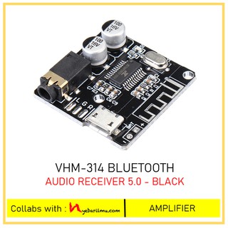 Thiết Bị Nhận Tín Hiệu Âm Thanh Bluetooth 4.1 - Vhm-314 Màu Đen