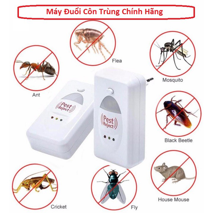 Thiết Bị Đuổi Muỗi, Côn Trùng Pest Rejest Thông Minh An Toàn Cho Sức Khỏe