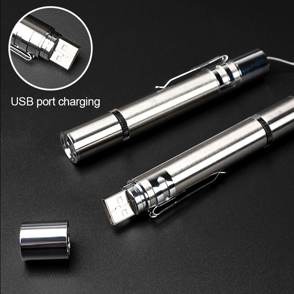 Đèn Pin Cầm Tay 7 Trong 1 Có Cổng Sạc Usb Tương Tác Thú Cưng