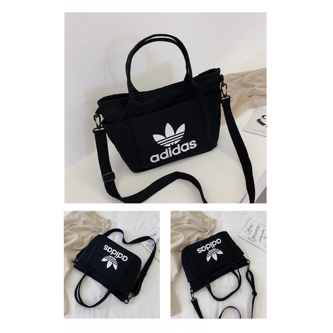 Túi Đeo Chéo Adidas Nike Chất Liệu Canvas Thời Trang Cho Nữ