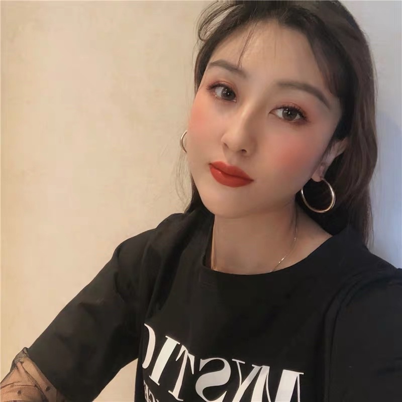 Set nhiều bông tai khoen tròn nhiều kiểu