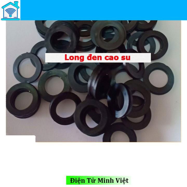 Long đen cao su - long đen lót trục bạc quạt