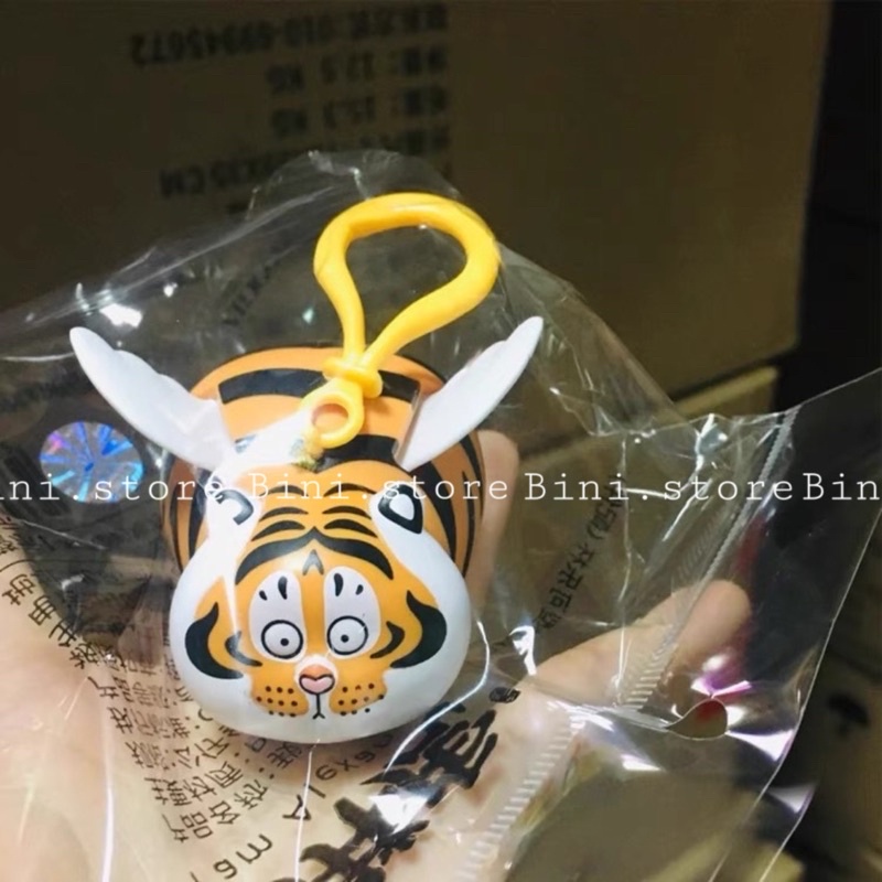 (Có sẵn) Hổ mập có cánh bay hài hước- Hổ ong treo xe treo balo chìa khóa dễ thương